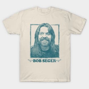 Bob Seger / Vintage Style Fan Design T-Shirt